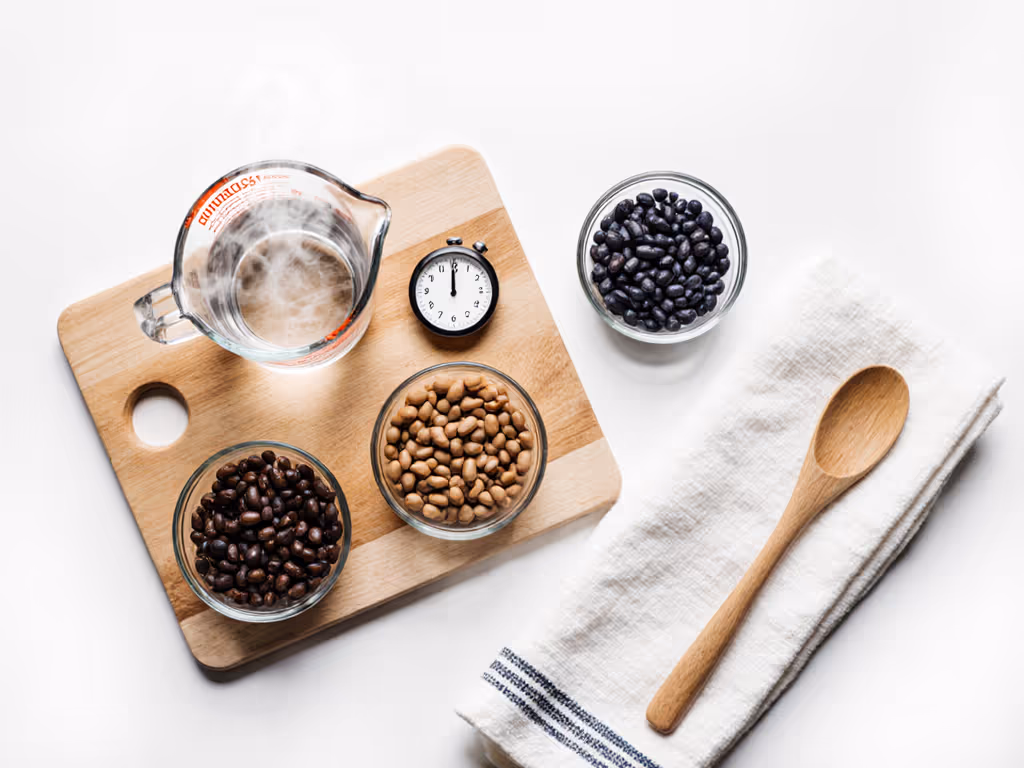 Bean cooking safety checklist