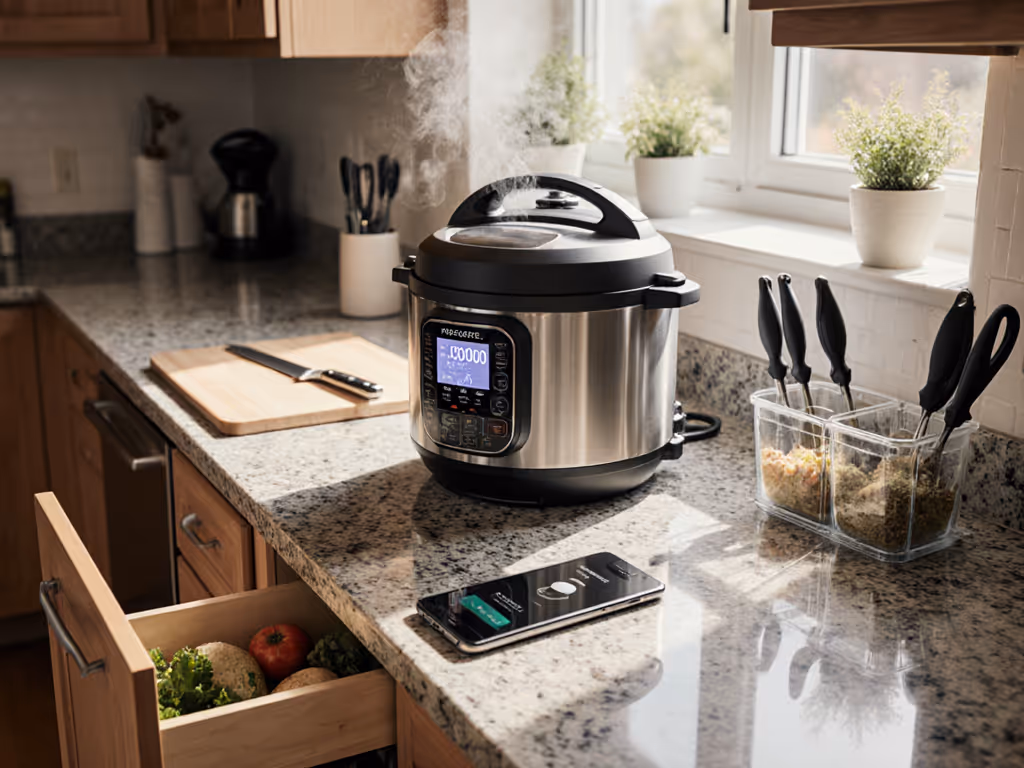 Stress-Free Pressure Cooking for Limited Mobility: Adaptive Guide