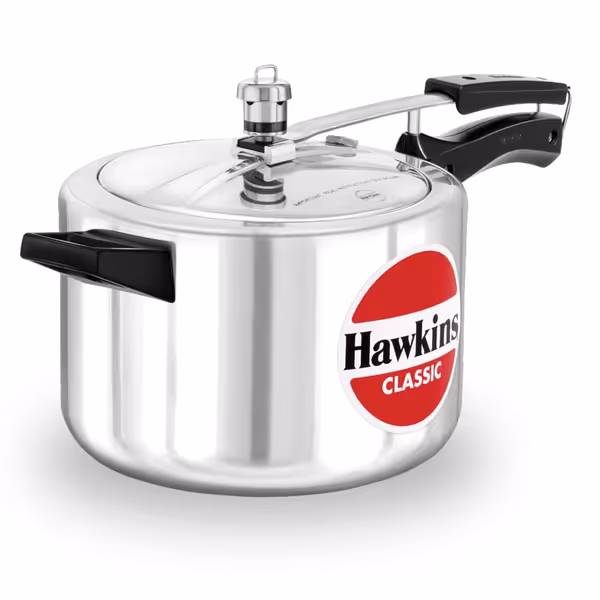 HAWKINS Aluminium 5 Litre Classic Pressure Cooker